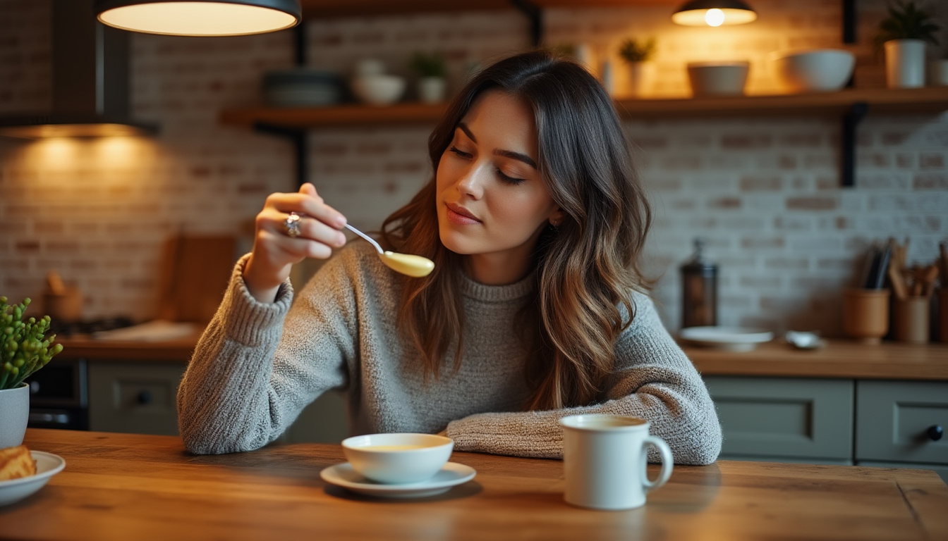 découvrez les risques liés à la consommation de crème anglaise avec des œufs crus pendant la grossesse et les précautions à prendre pour éviter toute contamination.
