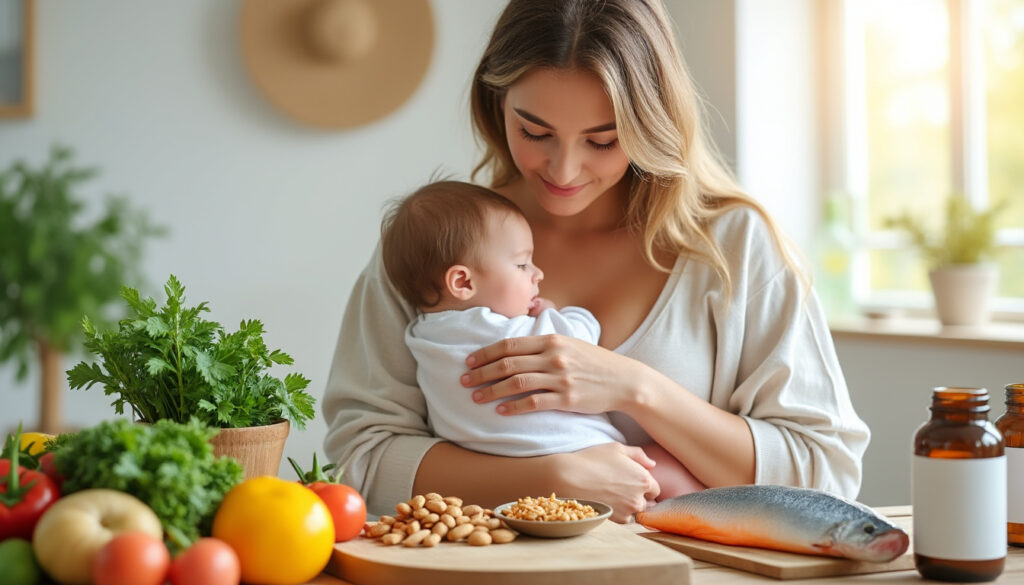 découvrez quels compléments alimentaires privilégier pendant l'allaitement pour soutenir la santé de maman et favoriser le développement optimal de bébé.
