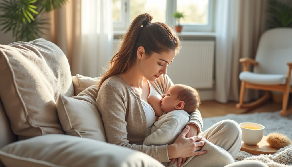 découvrez des conseils pratiques pour soulager la douleur au sein pendant l’allaitement et rendre cette expérience plus confortable pour vous et votre bébé.