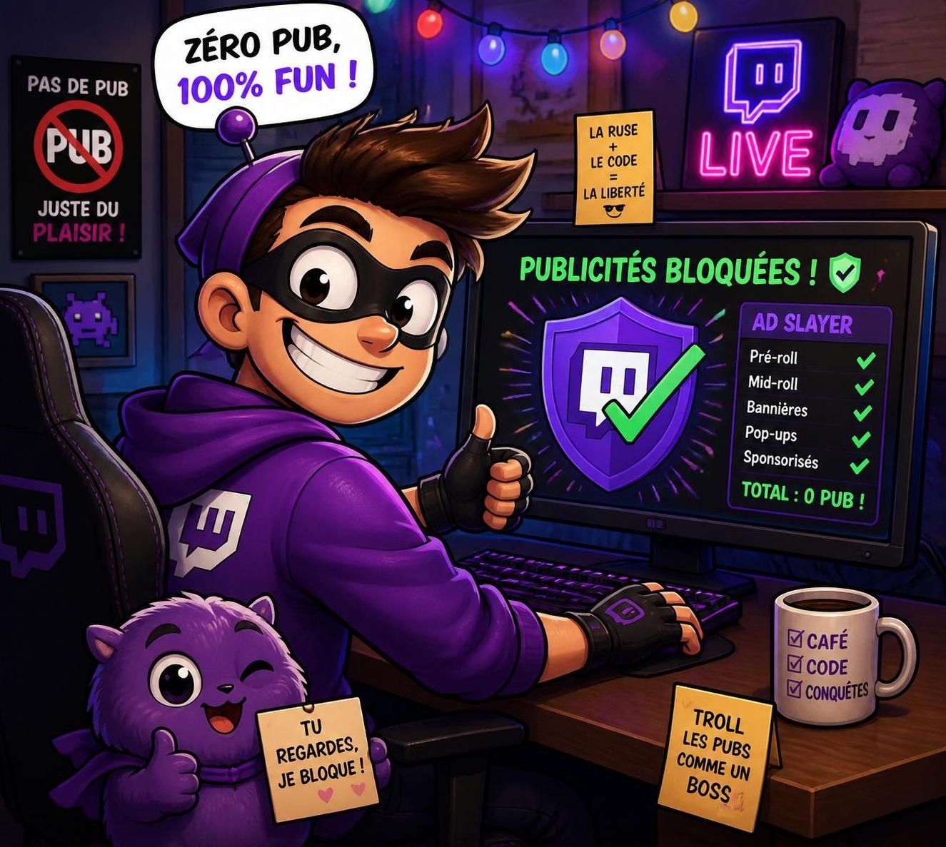 découvrez des solutions efficaces pour bloquer les publicités sur twitch et profiter d'une navigation fluide et sans interruption lors de vos sessions de streaming.