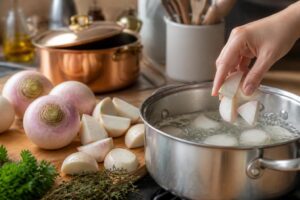 découvrez nos astuces simples pour cuire le navet parfaitement, en préservant sa douceur et sa texture délicate pour des plats savoureux.