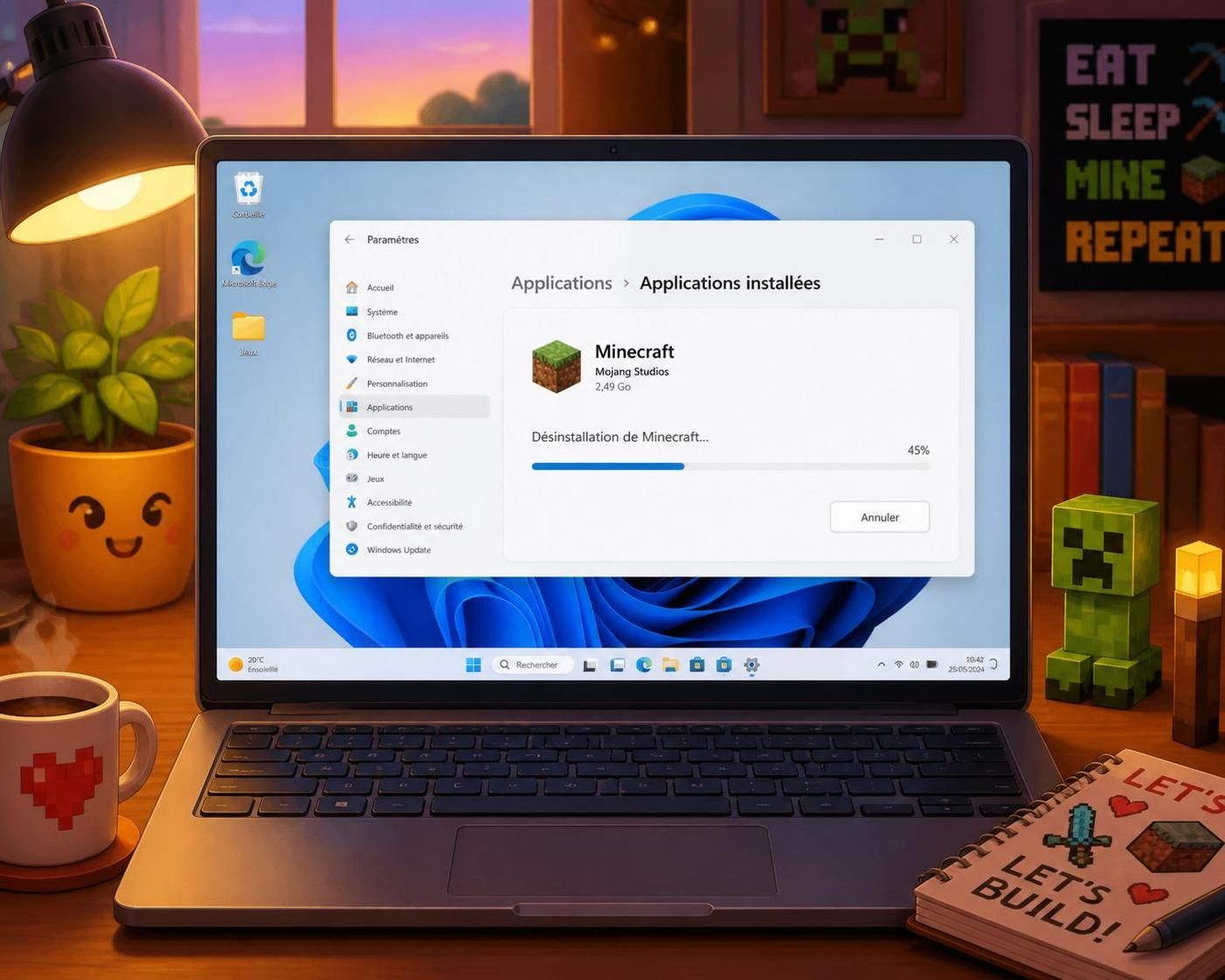 apprenez à désinstaller minecraft facilement avec notre guide étape par étape pour libérer de l’espace sur votre pc rapidement et en toute sécurité.