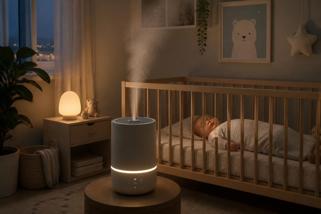 découvrez comment choisir l'humidificateur d'air idéal pour bébé afin d'assurer un sommeil apaisé et un environnement sain.