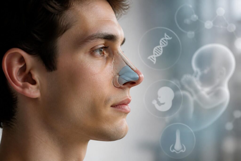 découvrez les causes du nez en trompette, cette particularité faciale unique, et comprenez les facteurs génétiques et anatomiques qui la déterminent.