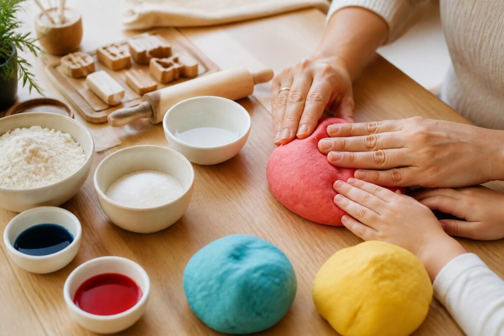 découvrez comment fabriquer une pâte à modeler maison simple et économique pour des heures de jeu créatif en famille. recette facile avec des ingrédients naturels pour stimuler l'imagination des enfants.