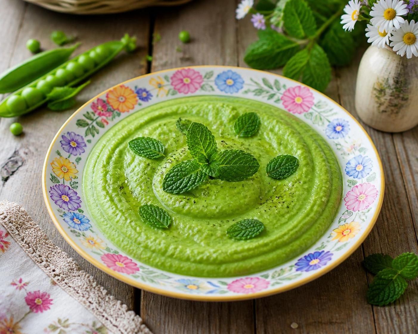 découvrez une astuce simple et efficace pour faire aimer les légumes aux enfants avec une délicieuse purée de petit pois, saine et rapide à préparer.