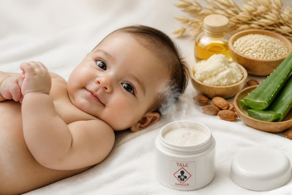 découvrez les risques liés à l'utilisation du talc pour les bébés et explorez des alternatives sûres pour protéger la peau délicate des tout-petits.