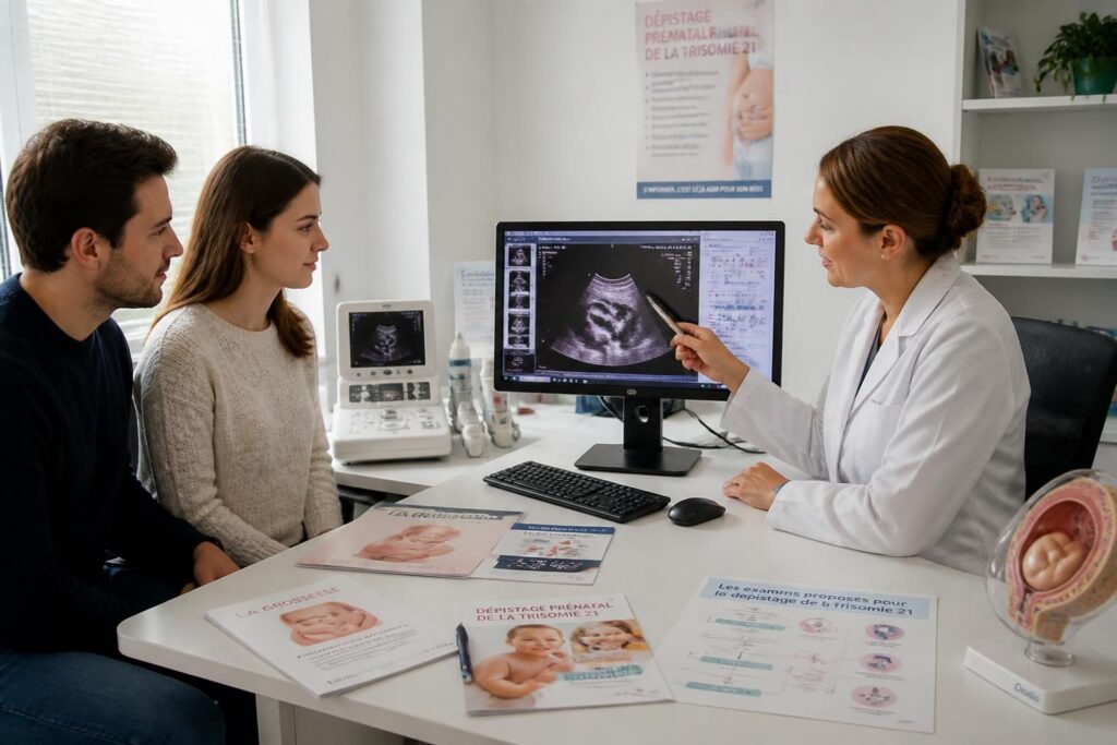découvrez les différents examens proposés aux futurs parents pour le test de la trisomie 21, leurs spécificités, et leur utilité dans le dépistage prénatal.
