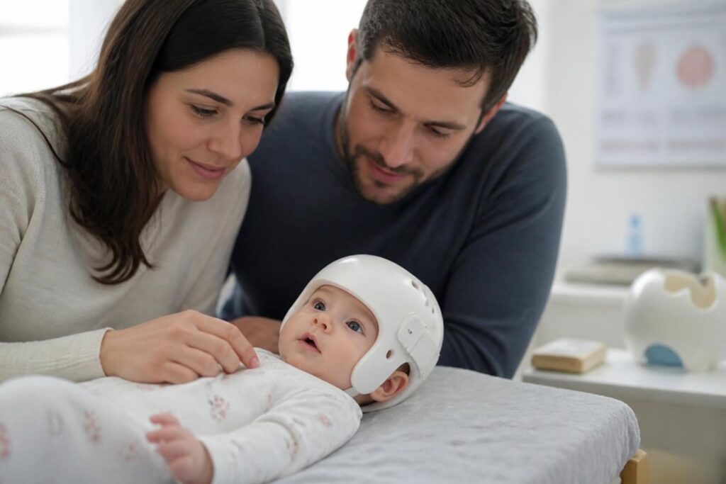 découvrez quand et pourquoi le port d'un casque pour la plagiocéphalie est recommandé aux parents, ses bienfaits et les conseils pour accompagner efficacement votre enfant.