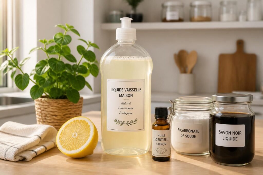 découvrez des astuces simples pour réaliser votre liquide vaisselle maison, écologique et économique, idéal pour prendre soin de votre vaisselle tout en respectant l'environnement.