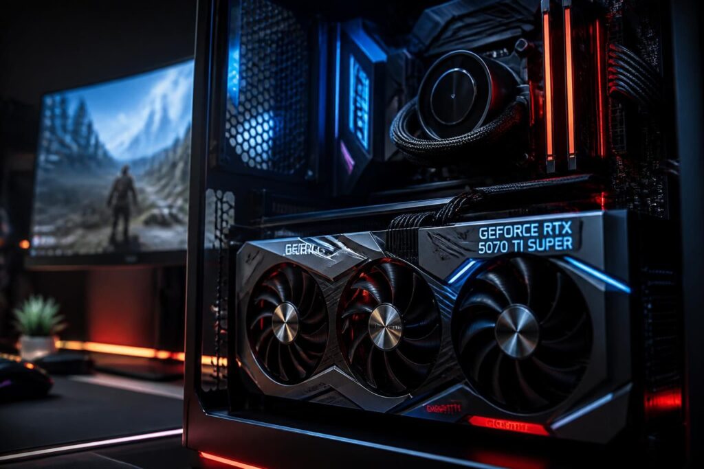 découvrez les performances impressionnantes de la rtx 5070 ti super, idéale pour les gamers exigeants à la recherche de fluidité et puissance dans leurs jeux vidéo.