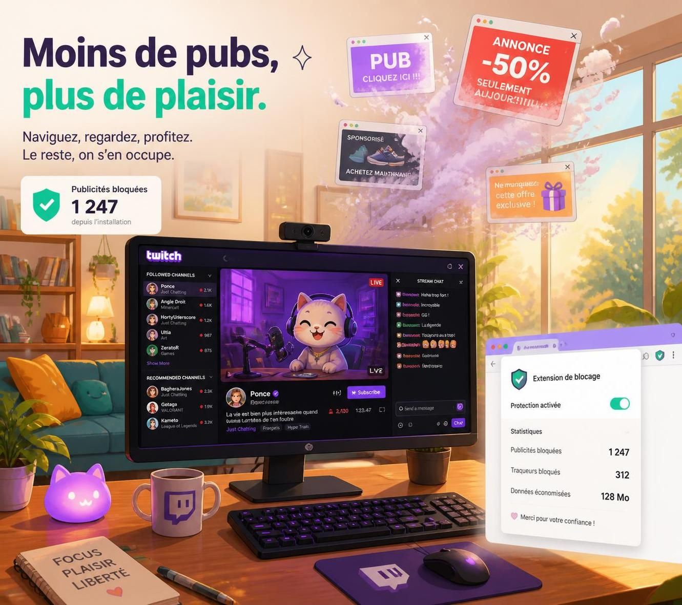 découvrez les meilleurs bloqueurs de pub twitch pour profiter d'une navigation fluide et sans interruptions. comparez les outils efficaces pour regarder vos streams préférés sans publicité.