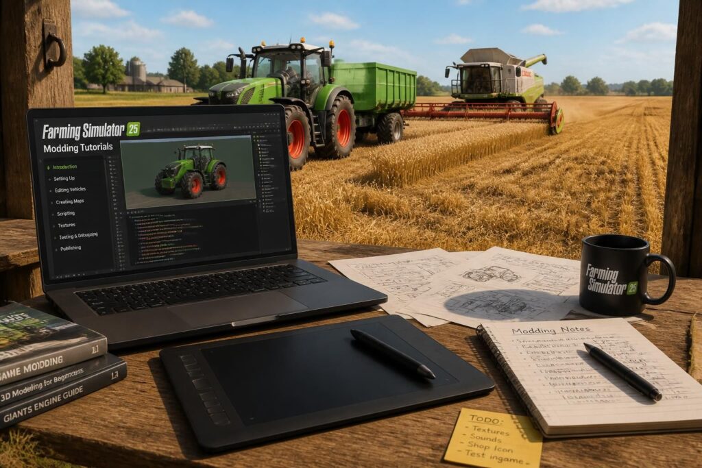 découvrez nos tutoriels et astuces pour modder farming simulator 25 et améliorer votre expérience de jeu avec des mods innovants et personnalisés.