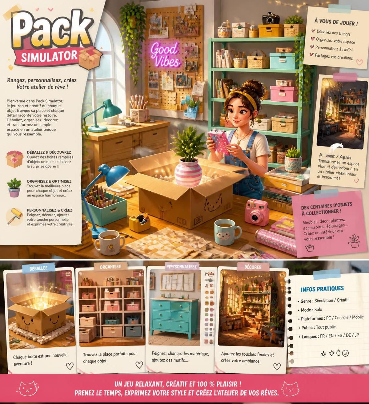 découvrez pourquoi pack simulator captive les amateurs de loisirs créatifs grâce à son gameplay innovant et son univers immersif, offrant une expérience unique à chaque joueur.