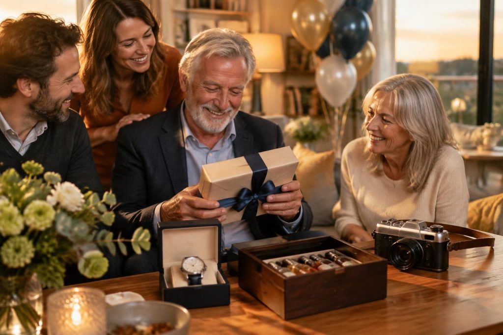 découvrez des idées de cadeaux originales pour un homme de 60 ans : trouvez le présent idéal pour célébrer son anniversaire ou son départ à la retraite.