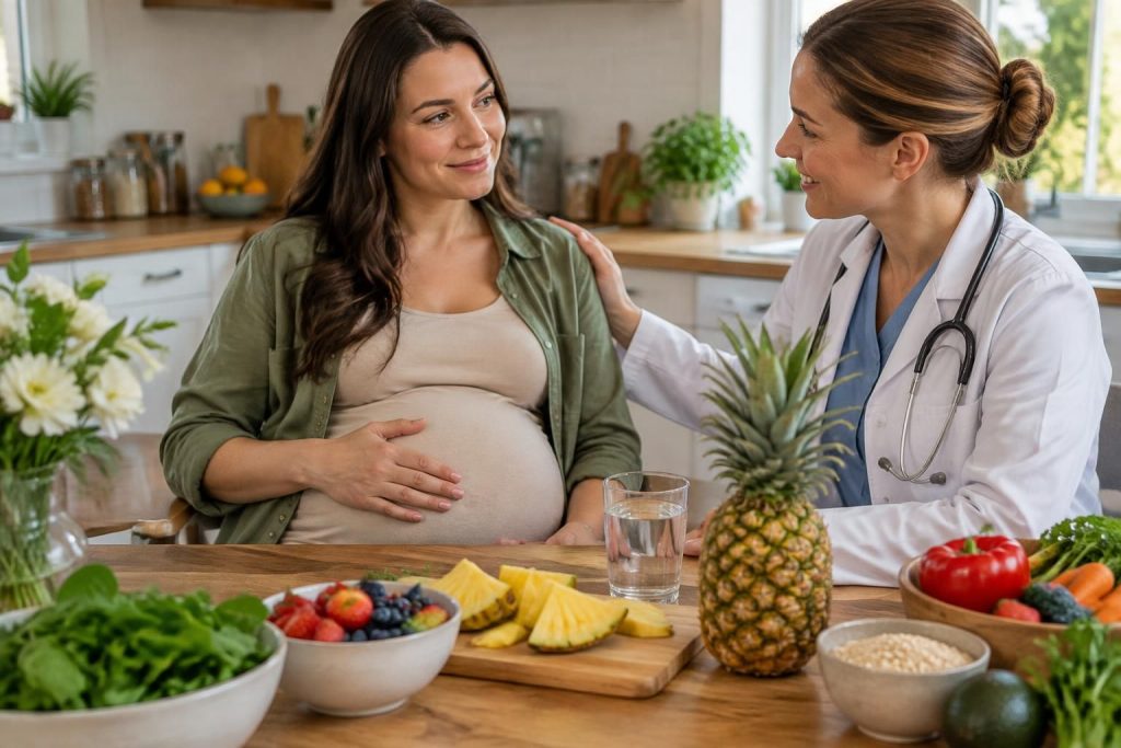 ananas pendant la grossesse : découvrez les bienfaits, les précautions et les conseils adaptés à chaque trimestre.