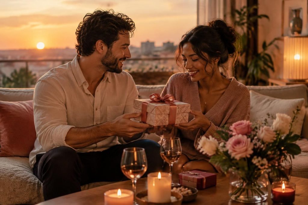 découvrez des idées de cadeaux romantiques pour femme ou homme et trouvez l’attention idéale pour surprendre votre moitié et faire plaisir à votre couple.