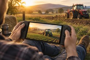 farming simulator 25 sur nintendo switch : découvrez sa date de sortie, son prix et notre avis sur le jeu de simulation agricole.
